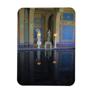 Imán Piscina romana en el Castillo Hearst, California