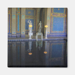 Imán Piscina romana en el Castillo Hearst, California