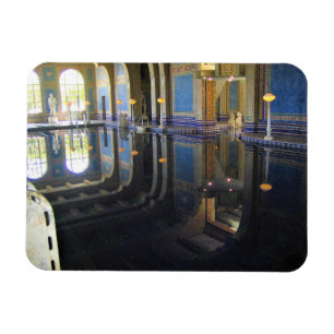 Imán Piscina romana en el Castillo Hearst, California