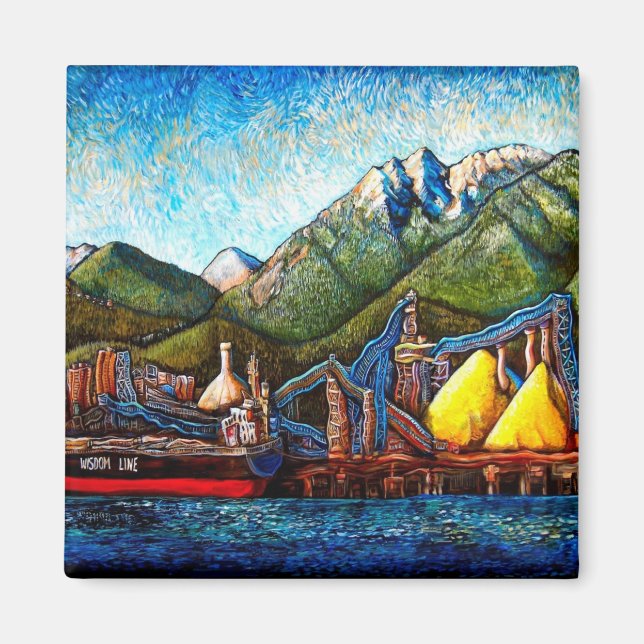 Imán Piscinas de azufre (Frente)