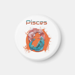 Imán Piscis Pez Zodíaco Horóscopo Signo de Astrología d