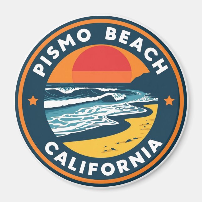 Imán Pismo Beach, California (Frente)