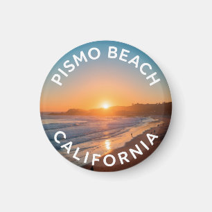 Imán Pismo Beach, California Hora Dorada Viaje