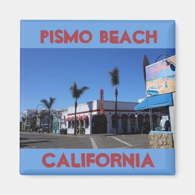 Imán Pismo Beach California Magnet (Frente)