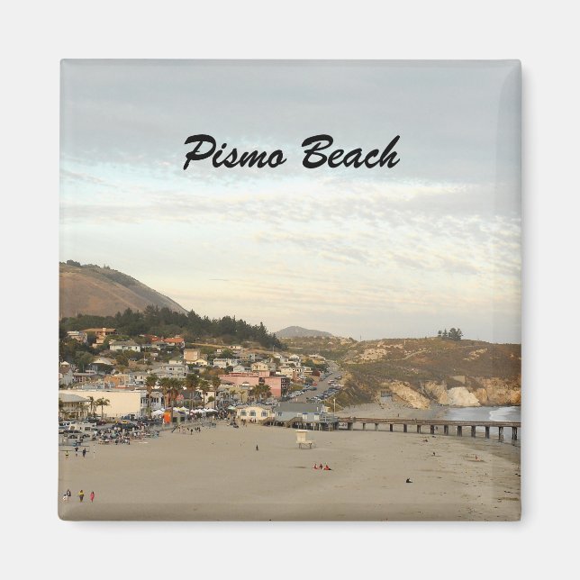 Imán Pismo Beach California Travel Photo (Frente)