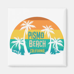 Imán Pismo Beach Retro
