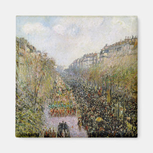 Imán Pissarro - Boulevard Montmartre, Martes de Carnava