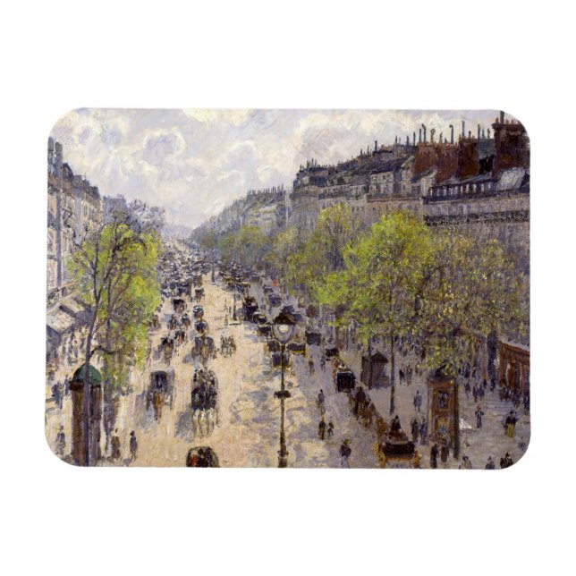 Imán Pissarro - Boulevard Montmartre, primavera (Horizontal)