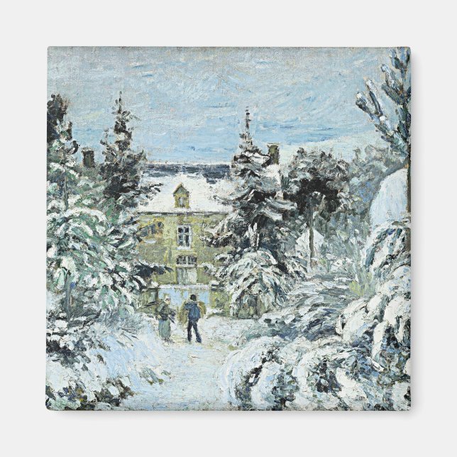 Imán Pissarro - Casa de Piette en Montfoucault (Frente)