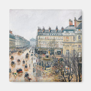 Imán Pissarro - Plaza del Teatro Francés, París, Plaza