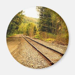 Imán pistas de ferrocarril