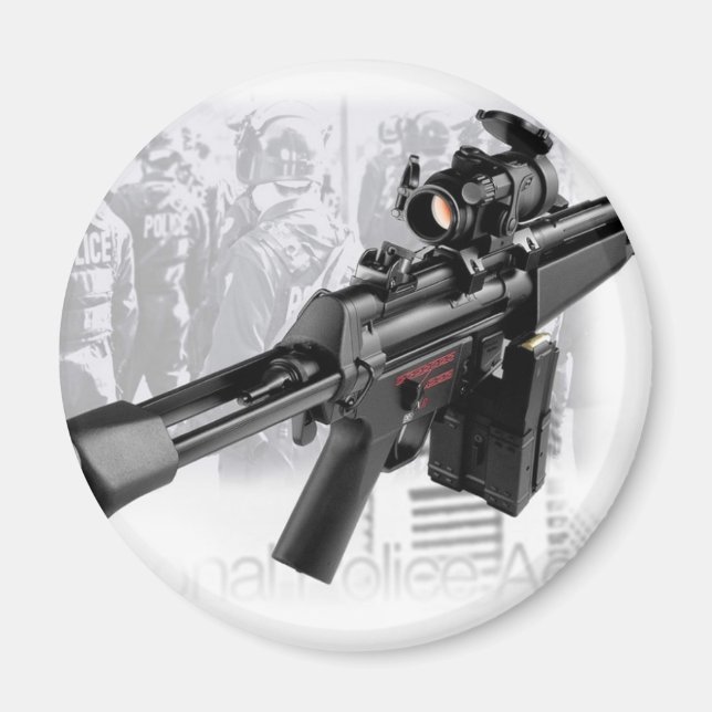 Imán Pistola policial (Frente)