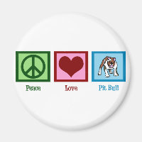 Pit Bull de amor por la paz