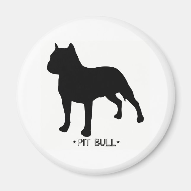 Imán Pit Bull Magnet (Frente)