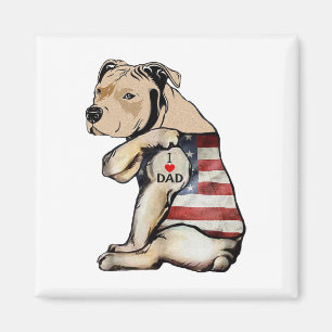 Imán Pitbull Amo El Día De Los Padres De Tattoo