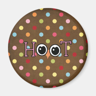 Imán Pitido sabio del búho