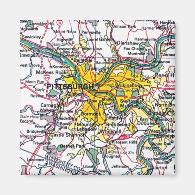 Imán Pittsburgh (Frente)