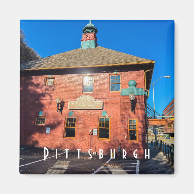 Imán Pittsburgh Moncahella Magnet (Frente)