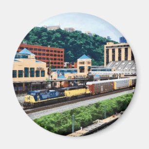Imán Pittsburgh PA - Tren en Plaza