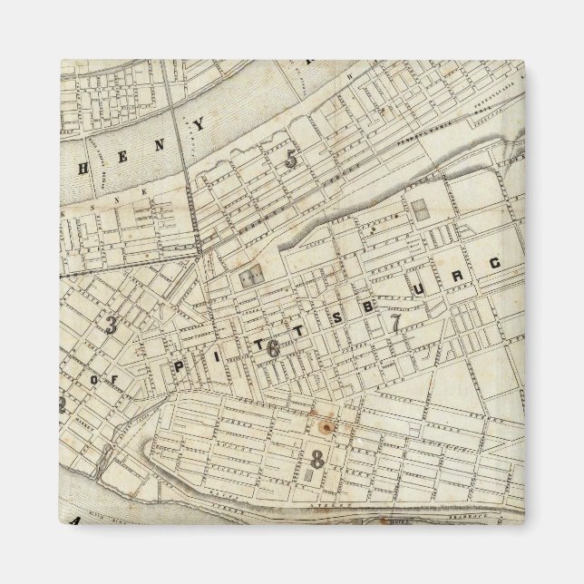 Imán Pittsburgh, Pennsylvania (Frente)