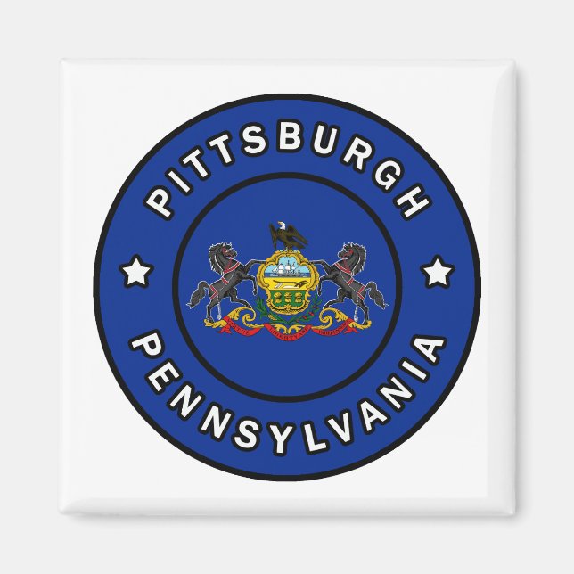 Imán Pittsburgh Pennsylvania (Frente)