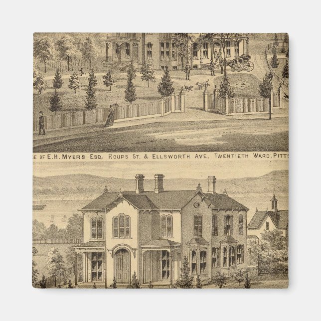 Imán Pittsburgh, Pennsylvania 2 (Frente)