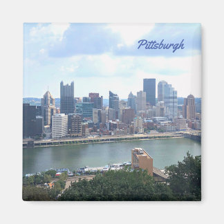 Imán Pittsburgh Skyline Magnet