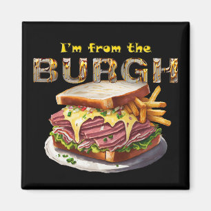 Imán Pittsburgh - "Soy del Burgh"