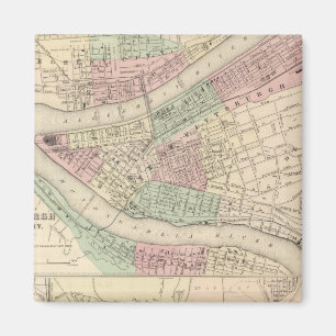 Imán Pittsburgh y Allegheny, Pennsylvania