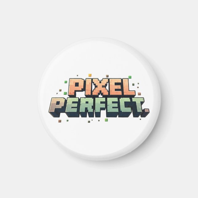 Imán Pixel Perfect (Frente)