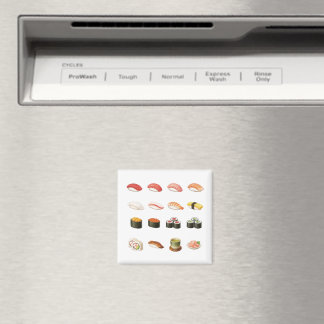 Imán Pixel Sushi Magnet – Japanese Food Pixel Art