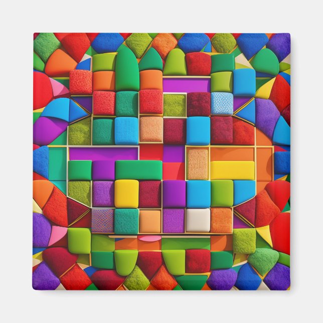 Imán Pixel Tiles (Frente)