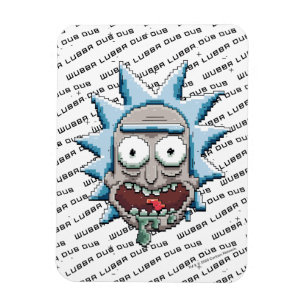 Imán Pixelverse Rick Drooling Head
