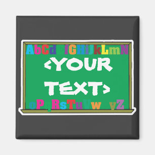 Imán Pizarra personalizable, <YOURTEXT>
