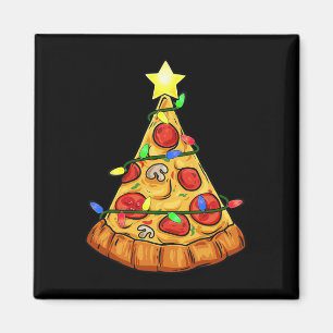 Imán Pizza Árbol de Navidad enciende niños divertidos N