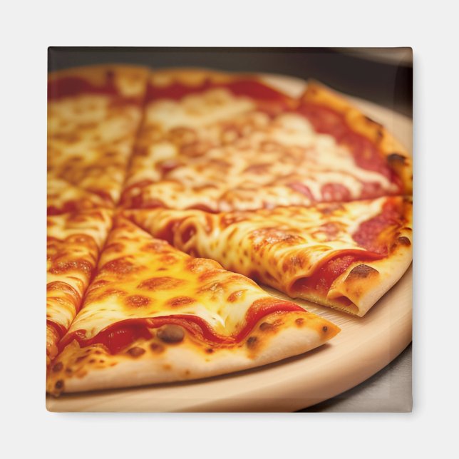 Imán Pizza de Queso (Frente)