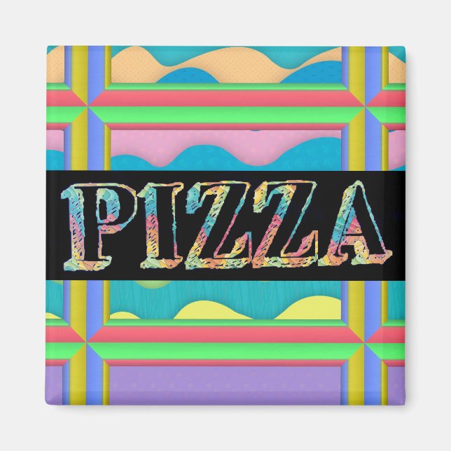 Imán Pizza Magnet (Frente)