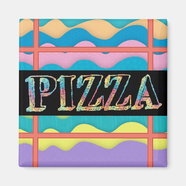 Imán Pizza Magnet (Frente)