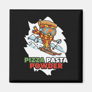 Imán Pizza, Pasta, Polvo - Rebanada De Pizza Divertida