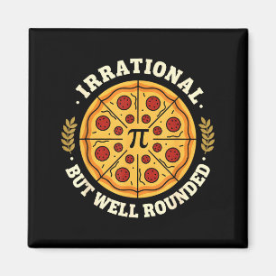 Imán Pizza Símbolo Pi Matemáticas Irracional Pero Bien 