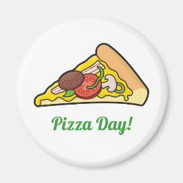 Imán Pizza slice