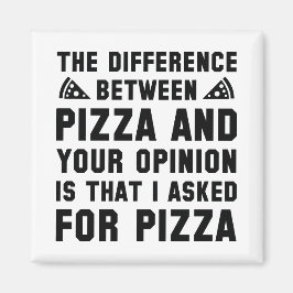 Imán Pizza Y Tu Opinión