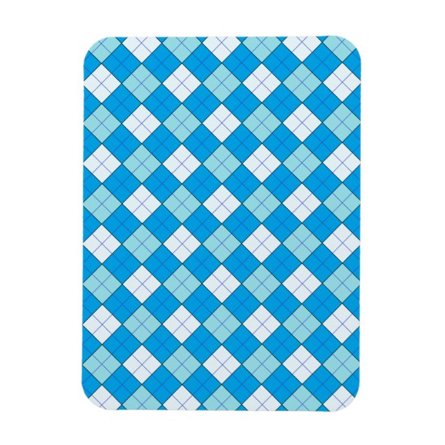 Imán Placa azul (Vertical)