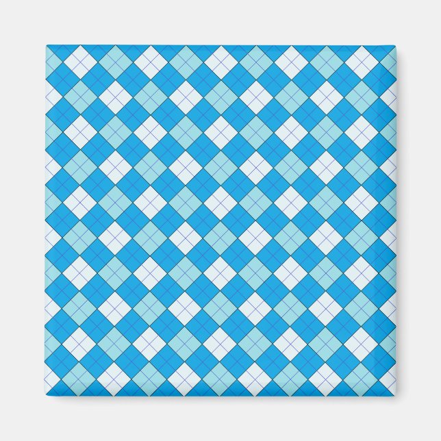 Imán Placa azul (Frente)