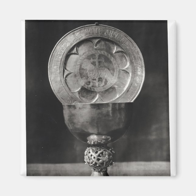 Imán Placa de cáliz y eucaristía (Frente)