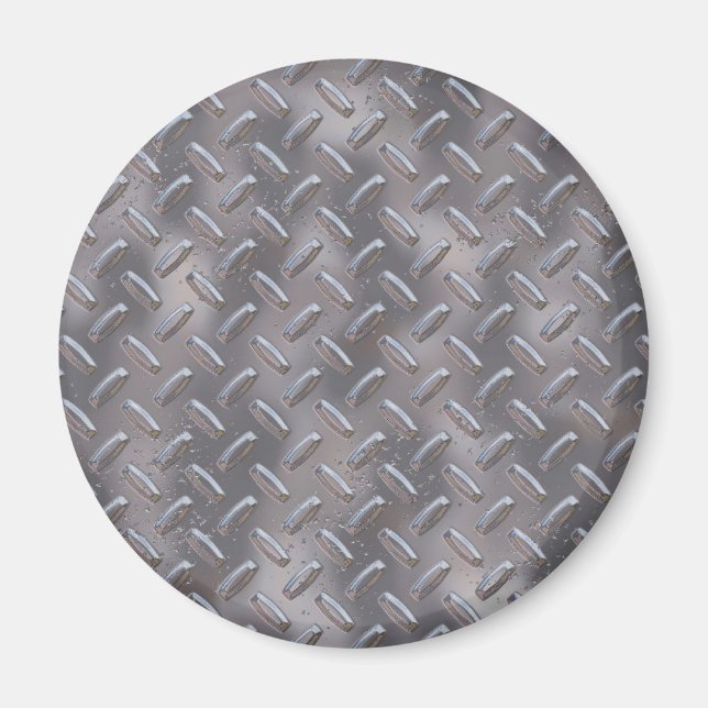 Imán Placa de diamante de acero (Frente)
