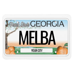 Imán Placa de Georgia flexible