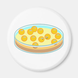 Imán Placa de Petri MRSA