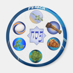 Imán Placa de Seder
