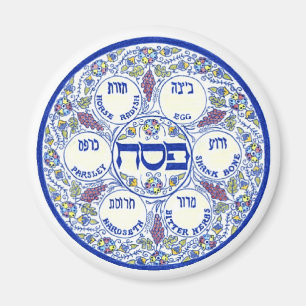 Imán Placa de Seder